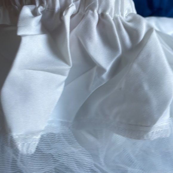 💰NWT Layered Puffy Skirt Mini Tutu Skirt Short Petticoat - Picture 4 of 5